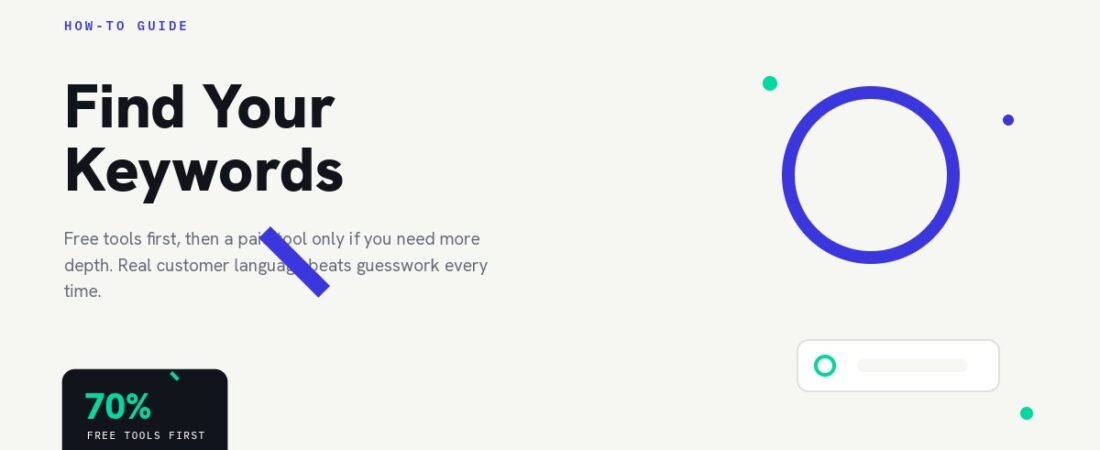 How to Find Keywords for Your Business (2026 Guide)