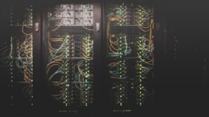 Data center network cabling, photo by Taylor Vick on Unsplash